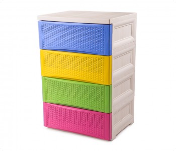 Samba Rattan Grid Drawers
