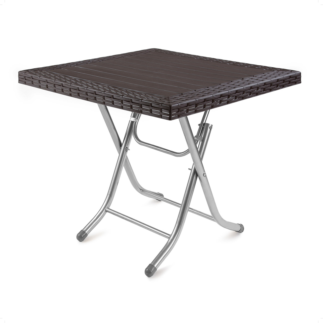 Rattan Square Folding Table