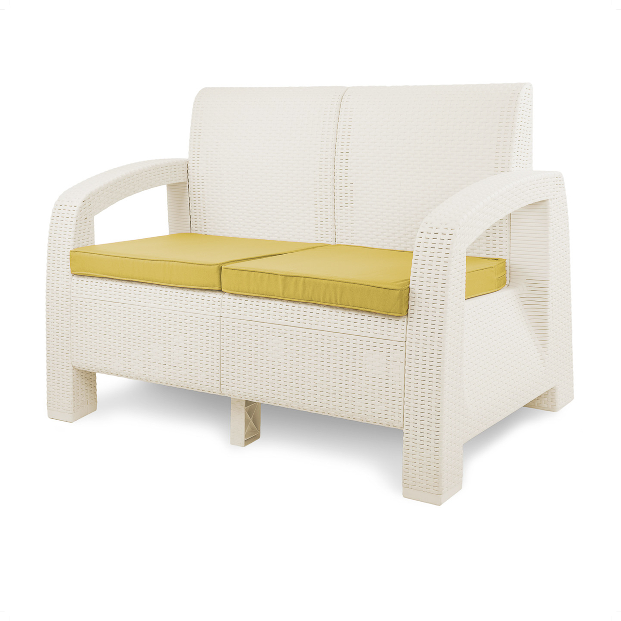 Rattan Double Seat